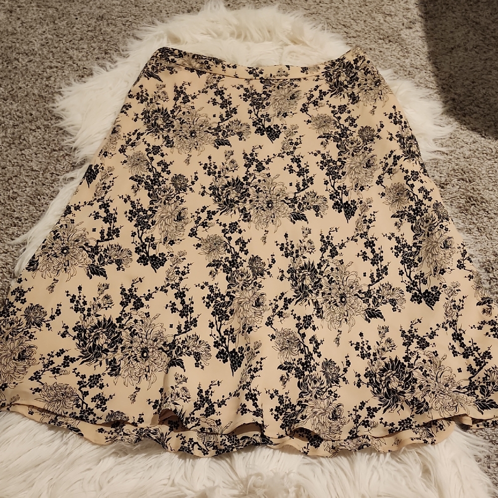 Kate Hill Silk Skirt